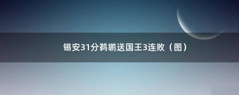 锡安31分鹈鹕送国王3连败（图）