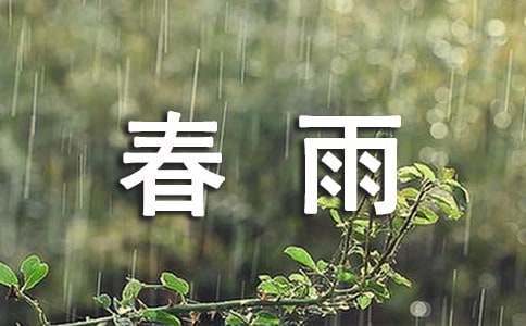 【优选】春雨作文29篇