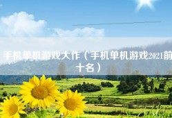 手机单机游戏大作（手机单机游戏2021前十名）