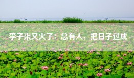 李子柒又火了：总有人，把日子过成詩