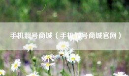 手机靓号商城（手机靓号商城官网）