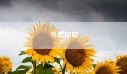 外教招聘