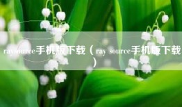 raysource手机版下载（ray source手机版下载）