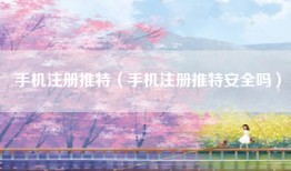 手机注册推特（手机注册推特安全吗）
