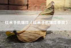 红米手机爆炸（红米手机爆炸事故）