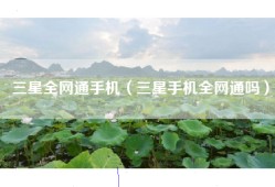 三星全网通手机（三星手机全网通吗）