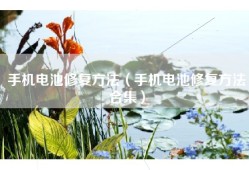 手机电池修复方法（手机电池修复方法合集）