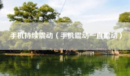 手机持续震动（手机震动一直震动）