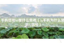 手机信号hd是什么意思（5g手机为什么显示4g信号）