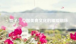 饺子：中国美食文化的璀璨明珠