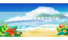 2021年12月份勒索病毒态势分析