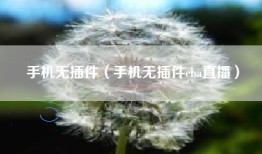 手机无插件（手机无插件cba直播）