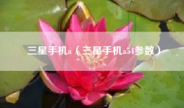 三星手机a（三星手机a54参数）