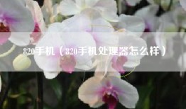 820手机（820手机处理器怎么样）