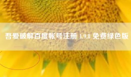 吾爱破解百度帐号注册 1.9.8 免费绿色版