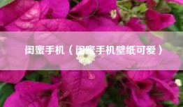 闺蜜手机（闺蜜手机壁纸可爱）