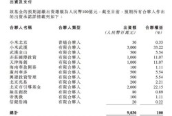 小米100亿基金新进展！雷军拉上豪华“朋友圈”