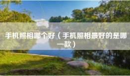 手机照相哪个好（手机照相最好的是哪一款）