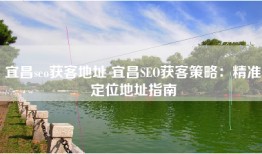 宜昌seo获客地址 宜昌SEO获客策略：精准定位地址指南
