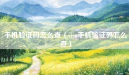 手机验证码怎么查（vivo手机验证码怎么查）