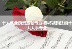 十大就业前景最差专业-即将被淘汰的十大大学专业