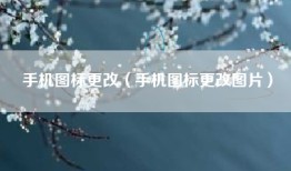 手机图标更改(手机图标更改图片)