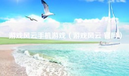 游戏风云手机游戏（游戏风云 官网）