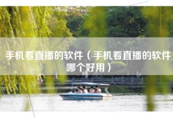 手机看直播的软件（手机看直播的软件哪个好用）