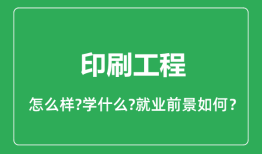 印刷工程专业怎么样_印刷工程专业就业方向及前景分析