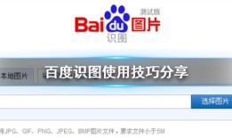 百度识图使用技巧分享