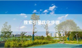 搜索引擎优化步骤