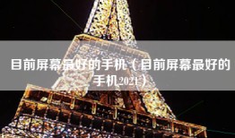 目前屏幕最好的手机（目前屏幕最好的手机2021）