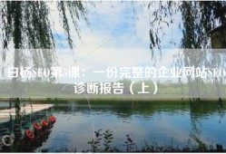 白杨SEO第5课：一份完整的企业网站SEO诊断报告（上）