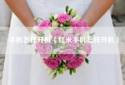 手机怎样开机（红米手机怎样开机）