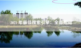 2021 年最佳搜索引擎：全面指南