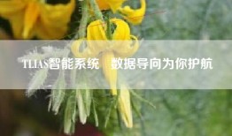 TLIAS智能系统   数据导向为你护航