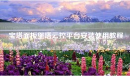 宝塔面板堡塔云控平台安装使用教程