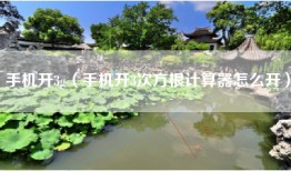 手机开3g（手机开3次方根计算器怎么开）