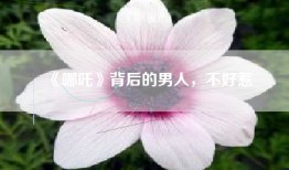 《哪吒》背后的男人，不好惹