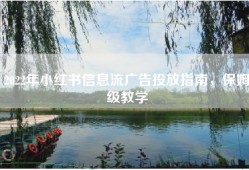2022年小红书信息流广告投放指南，保姆级教学