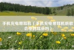 手机充电带耳机（手机充电带耳机听歌会电到耳朵吗）