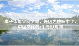 李子柒能火向全球，是因为她踩中了，中国文化的3个隐形规则