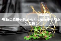 电脑怎么接手机热点（电脑接手机热点怎么接）