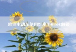 雅迪电动车使用红米手机NFC解锁