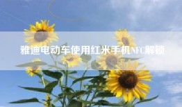 雅迪电动车使用红米手机NFC解锁