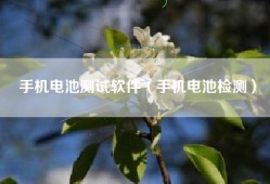 手机电池测试软件（手机电池检测）