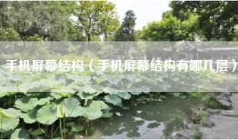 手机屏幕结构(手机屏幕结构有哪几层)