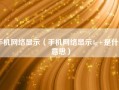手机网络显示（手机网络显示4g+是什么意思）