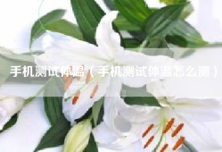 手机测试体温（手机测试体温怎么测）