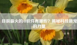 目前最火的AI软件有哪些？揭秘科技新宠的力量